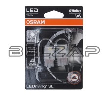 Лампа светодиодная 12V W21W W3x16d 6000K блистер (2шт.) LEDriving SL OSRAM